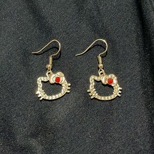 hello kitty earrings